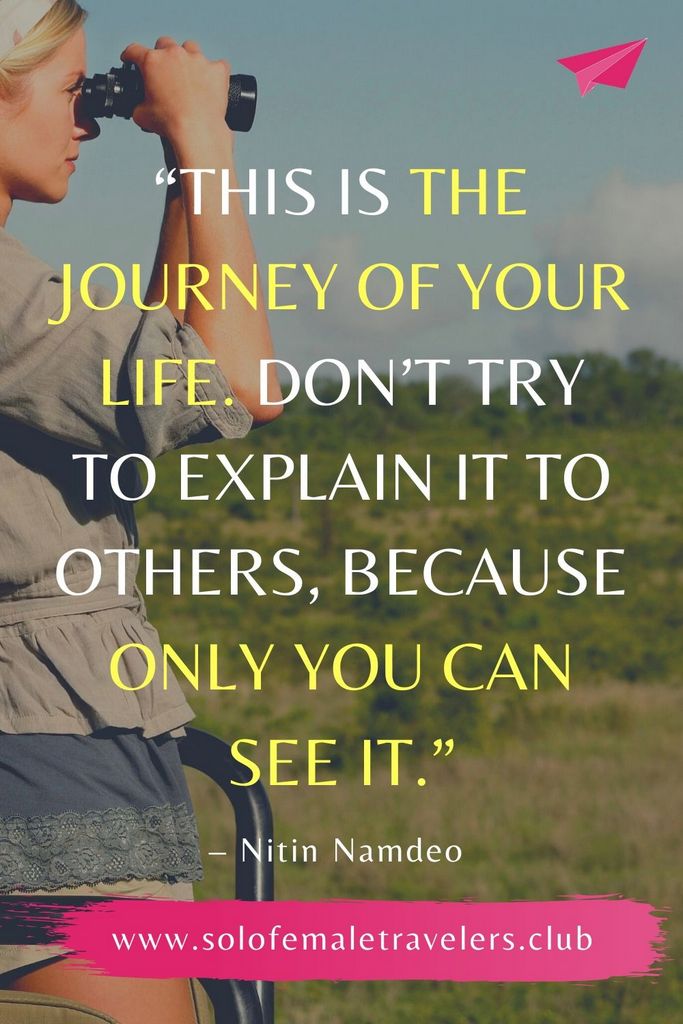 “This is the journey of your life. Don’t try to explain it to others, because only you can see it.” – Nitin Namdeo