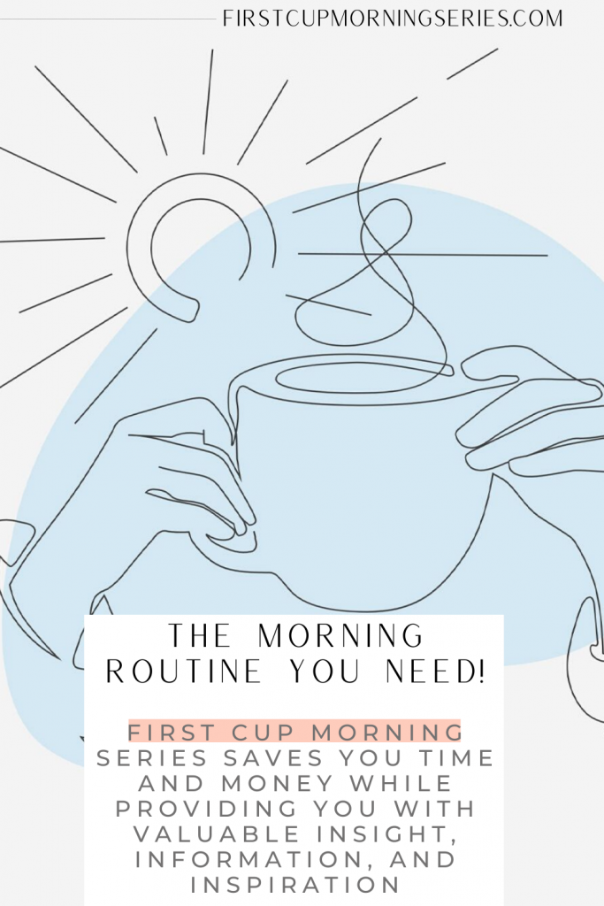 First cup morning series marketing image