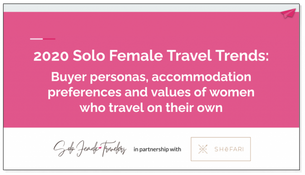 female solo travel statistics