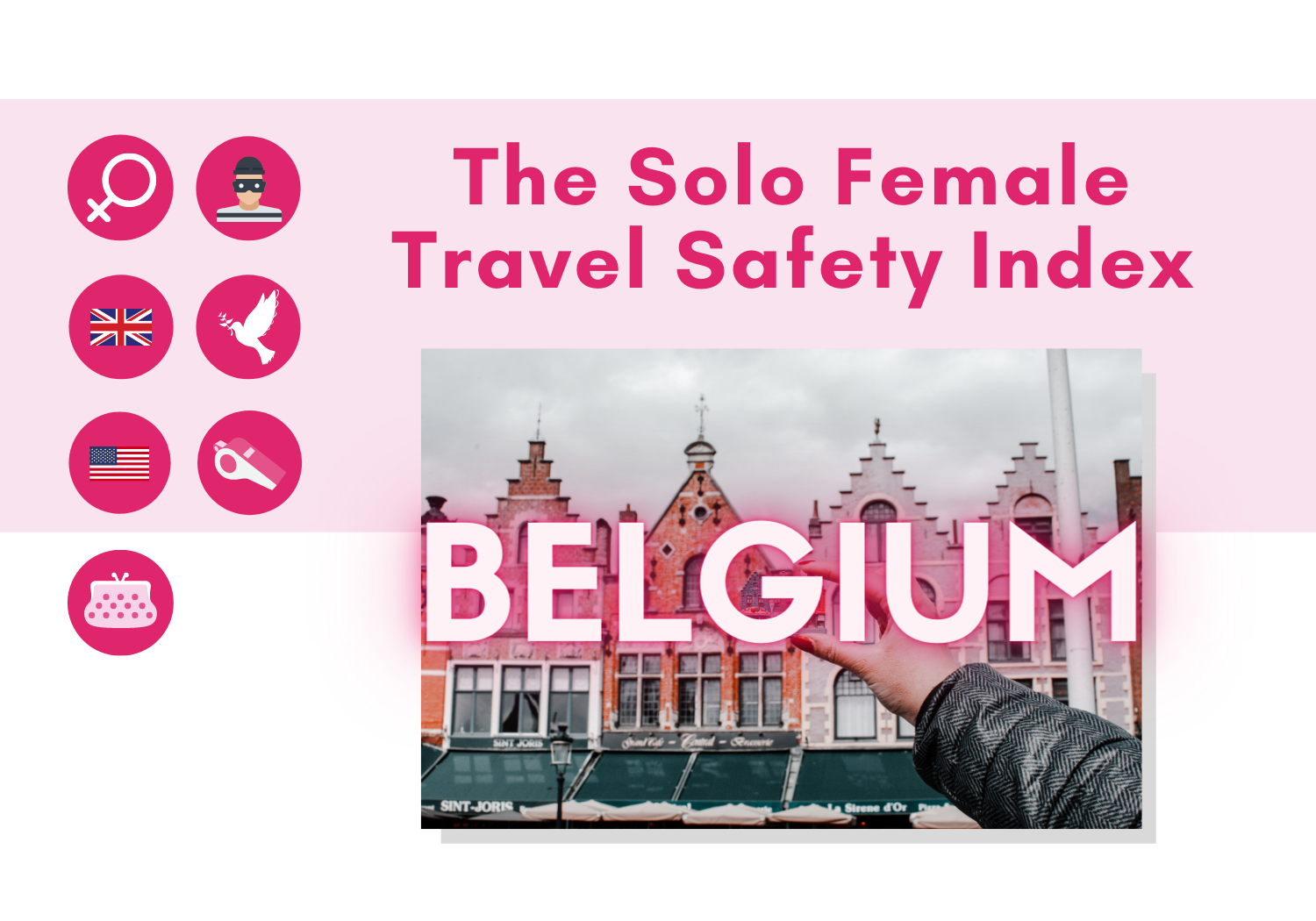 Solo female travel safety in Belgium