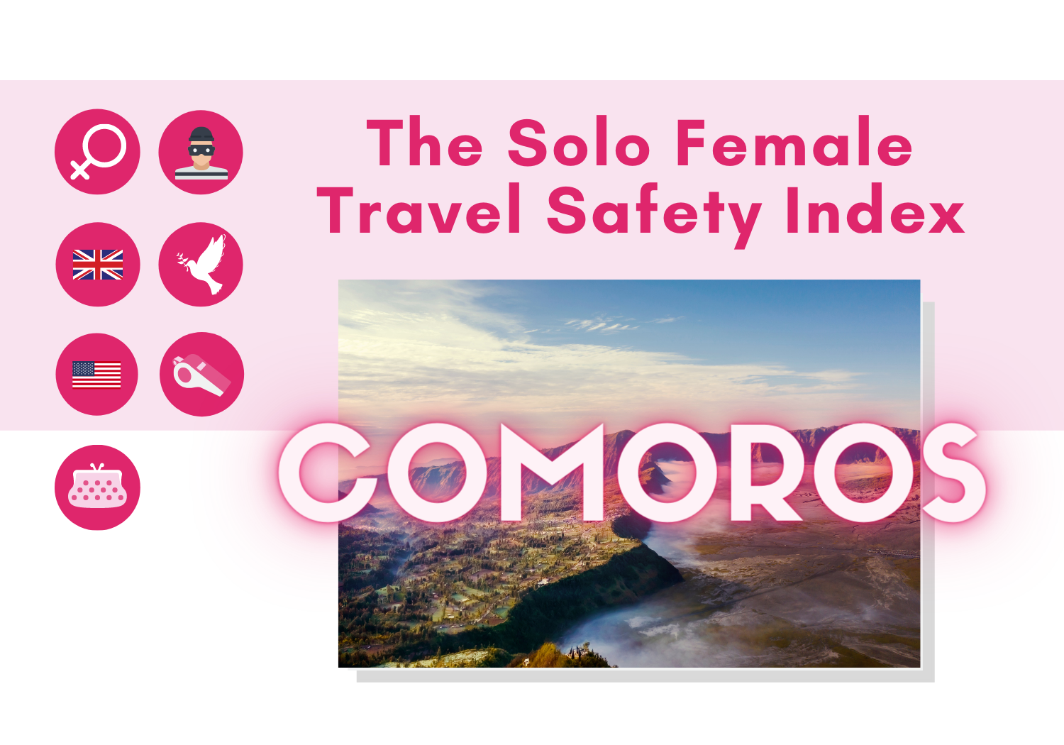 Solo female travel safety in Comoros
