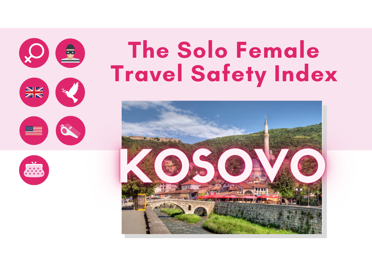 Solo female travel safety in Kosovo
