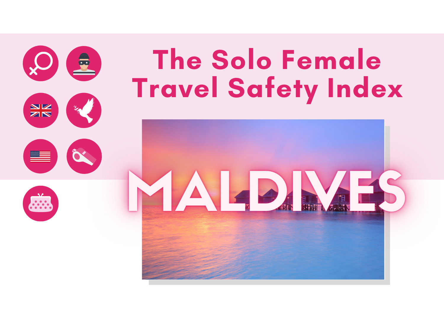 Solo female travel safety in Maldives