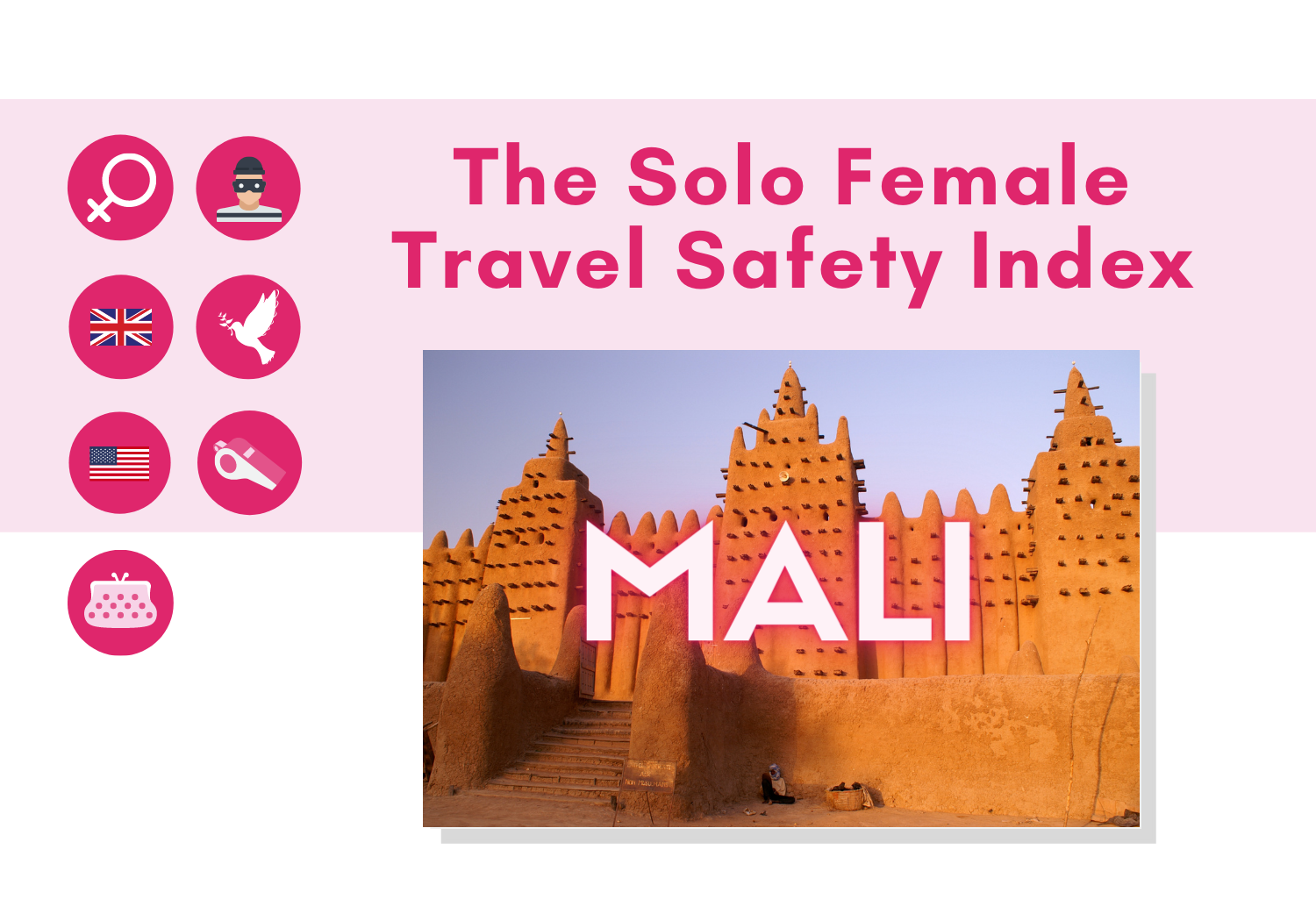 Solo female travel safety in Mali