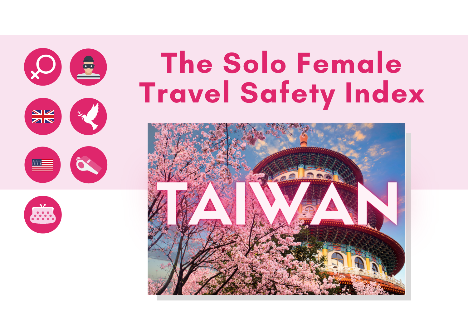 Solo female travel safety in Taiwan