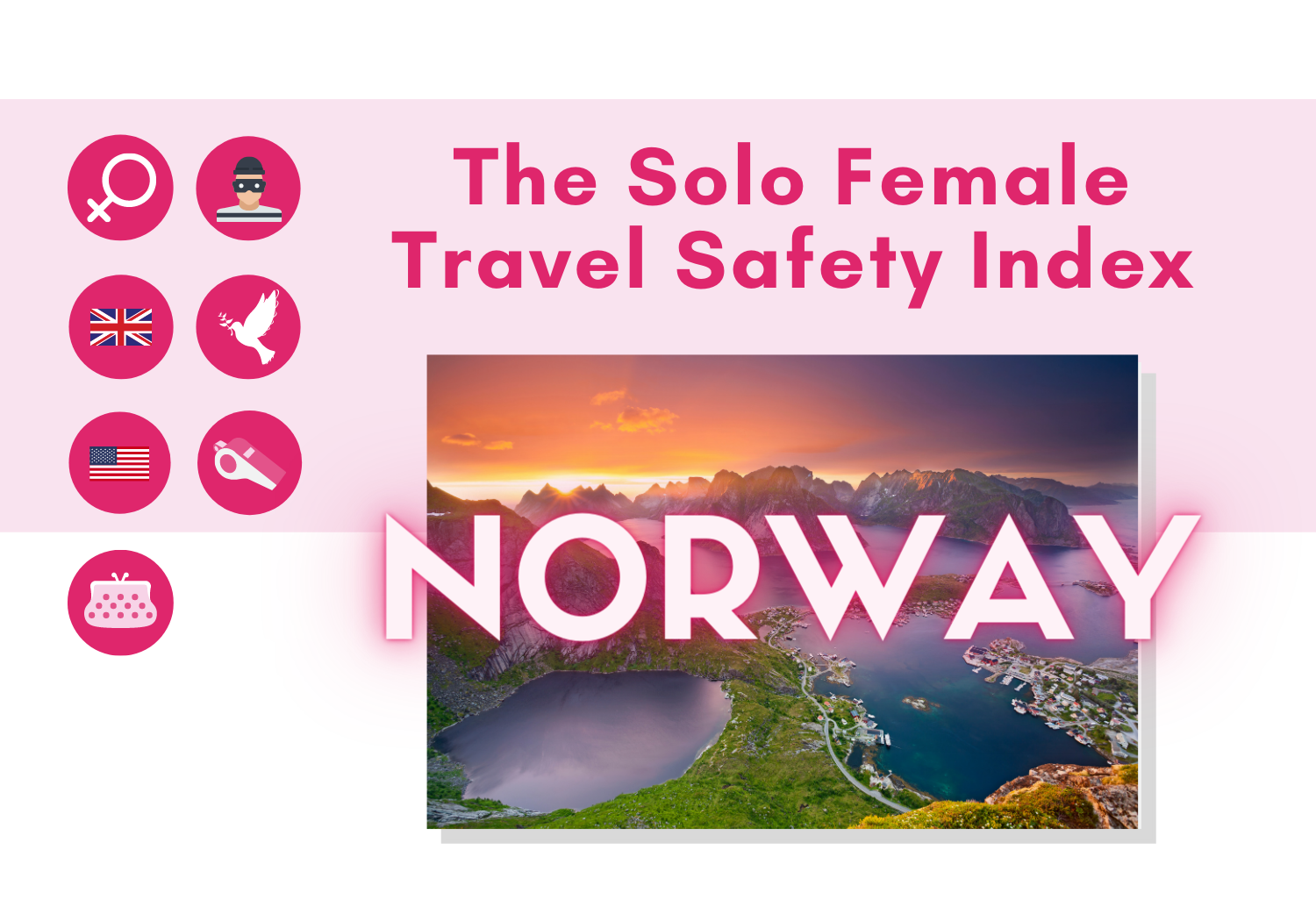 Solo female travel safety in norway