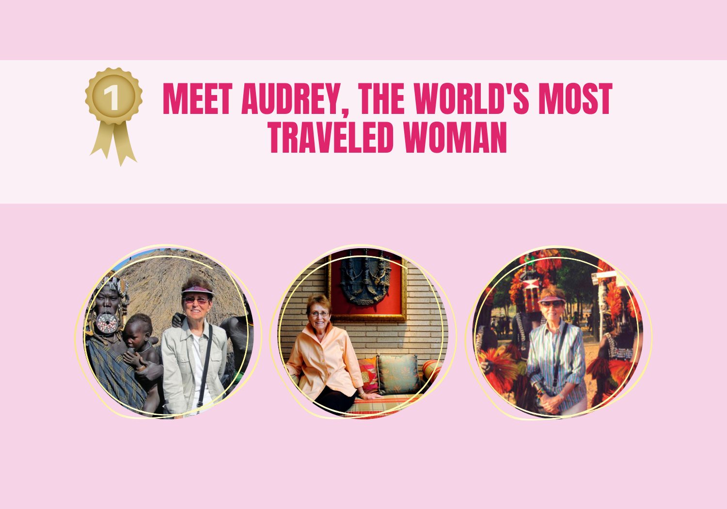 World's most traveled woman