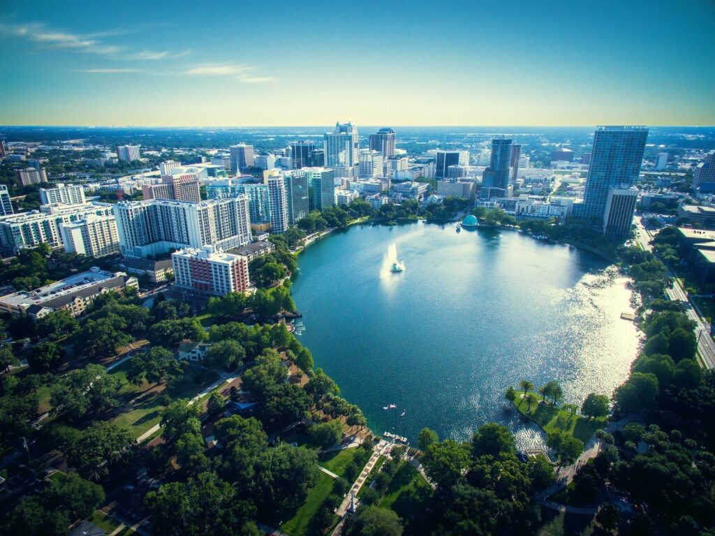 Lake Eola Park in Orlando