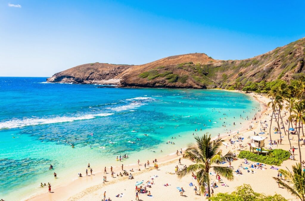 Hanauma Bay in Oahu