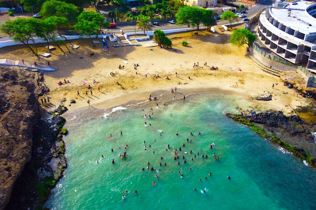 Prainha beach in Cape Verde