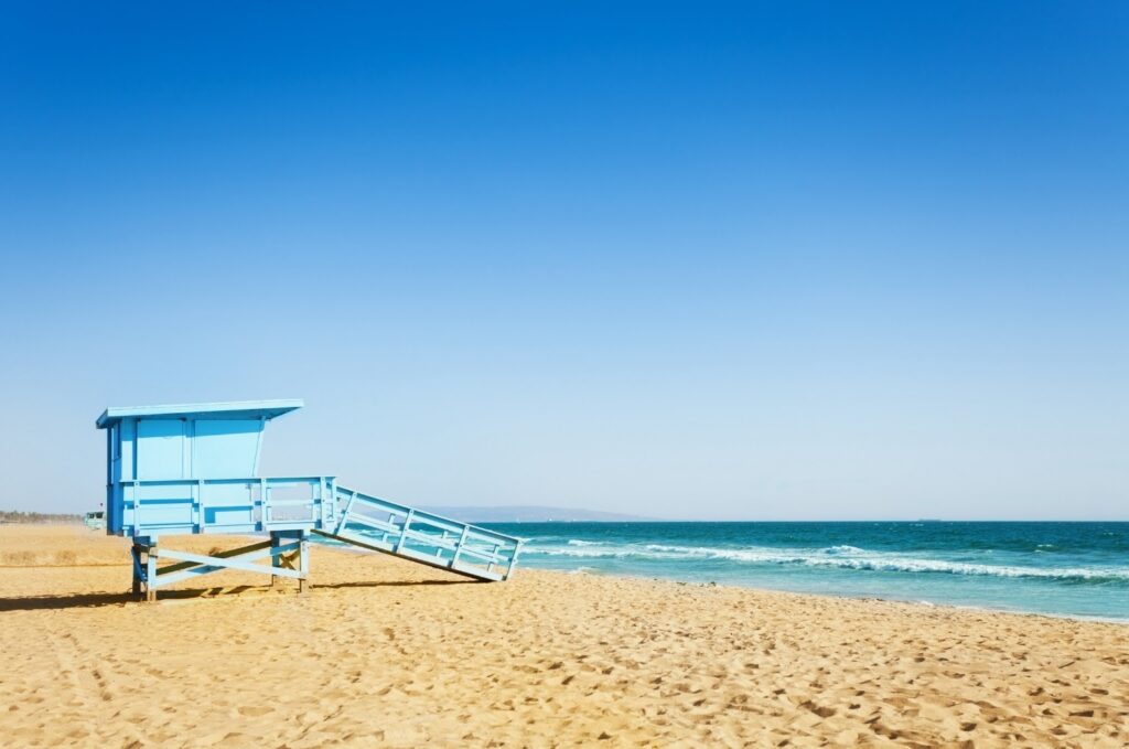 Iconic beaches of Los Angeles