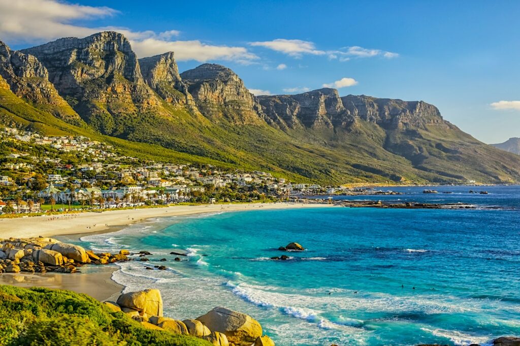 The Twelve Apostles and Camps Bay Beach in Cape Town